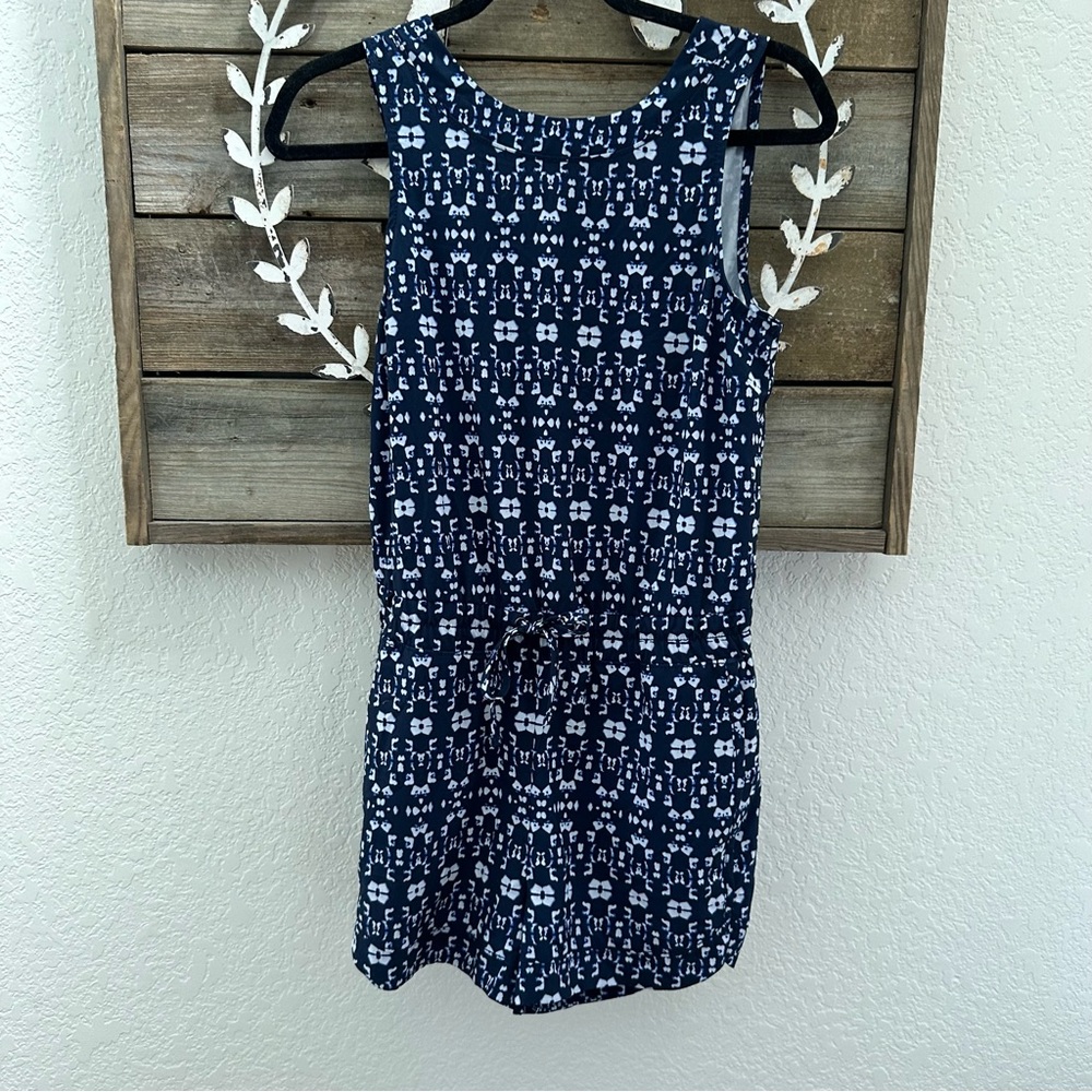 Athleta navy blue Sakura romper coverup ladies size XS